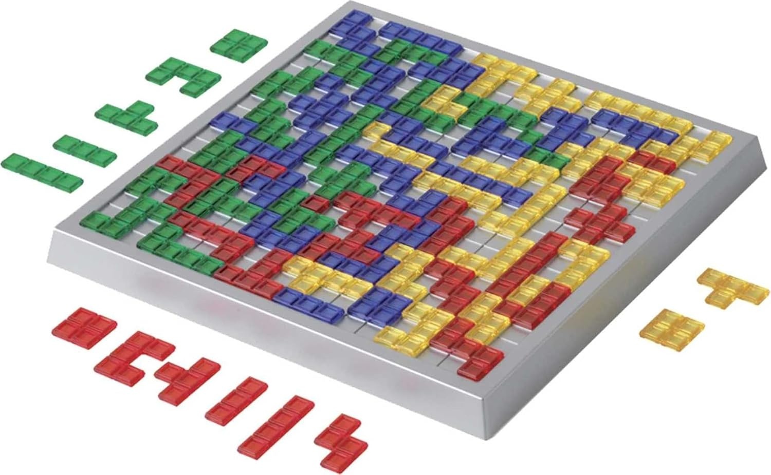 image:imageMattel Games Blokus XL Board Games for Family Night Brain Games for 2 to 4 Players Oversized Board and Pieces Amazon Exclusive Classic Strategy Play with Just One Rule featuring Oversized Board and Pieces Amazon Exclusive
