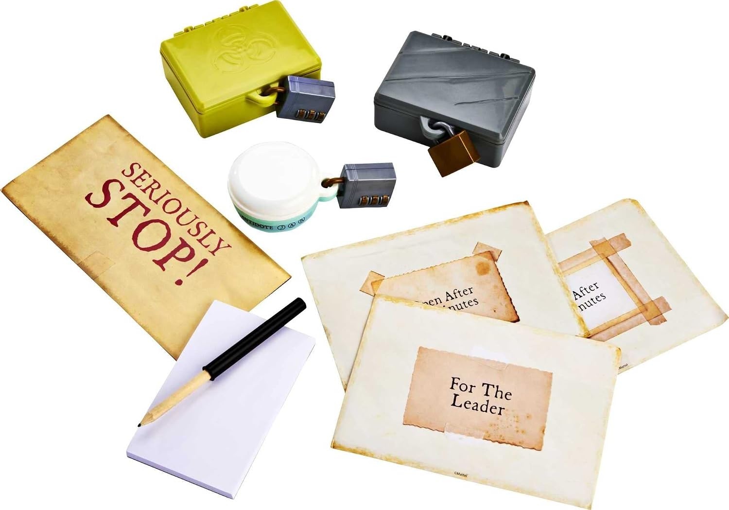 image:imageMattel Games Escape Room in a Box The Werewolf Experiment Room Escape Group Game for Teens and Adults with 19 2D and 3D Puzzles Connects to Amazon Alexa Makes a Great Gift for 13 Year Olds and UpEscape Room In A Box Werewolf Experiment