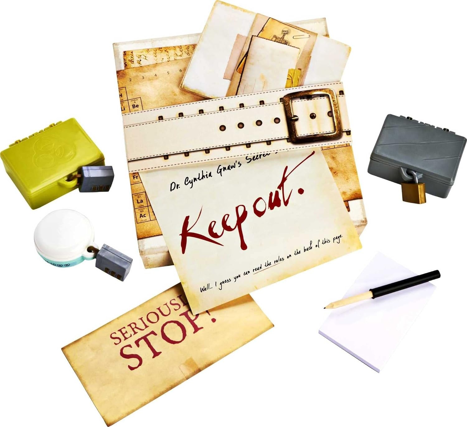 image:imageMattel Games Escape Room in a Box The Werewolf Experiment Room Escape Group Game for Teens and Adults with 19 2D and 3D Puzzles Connects to Amazon Alexa Makes a Great Gift for 13 Year Olds and UpEscape Room In A Box Werewolf Experiment