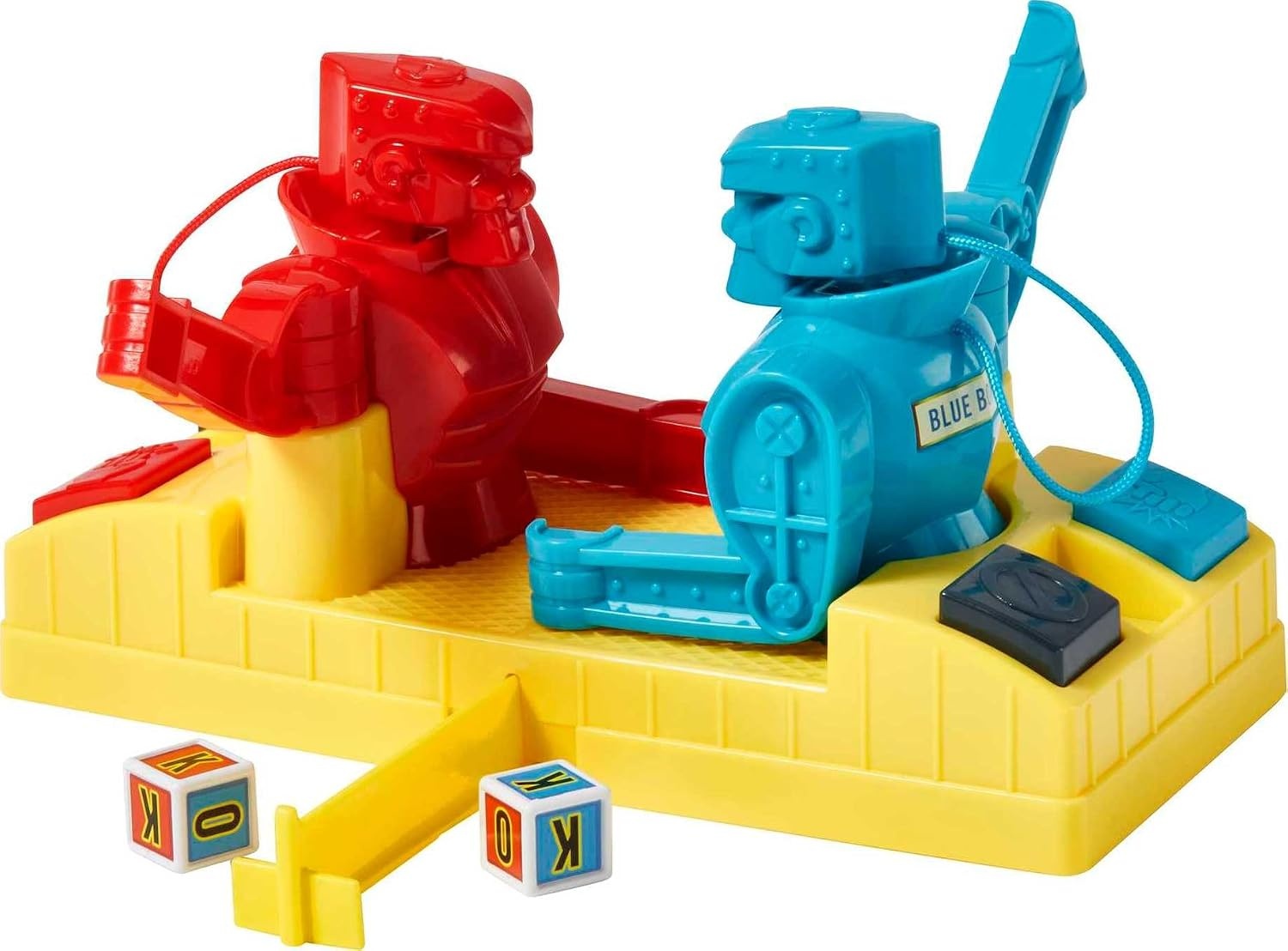 image:imageMattel Games Rock Em Sock Em Robots Kids Game with Red Rocket amp Blue Bomber Fighters