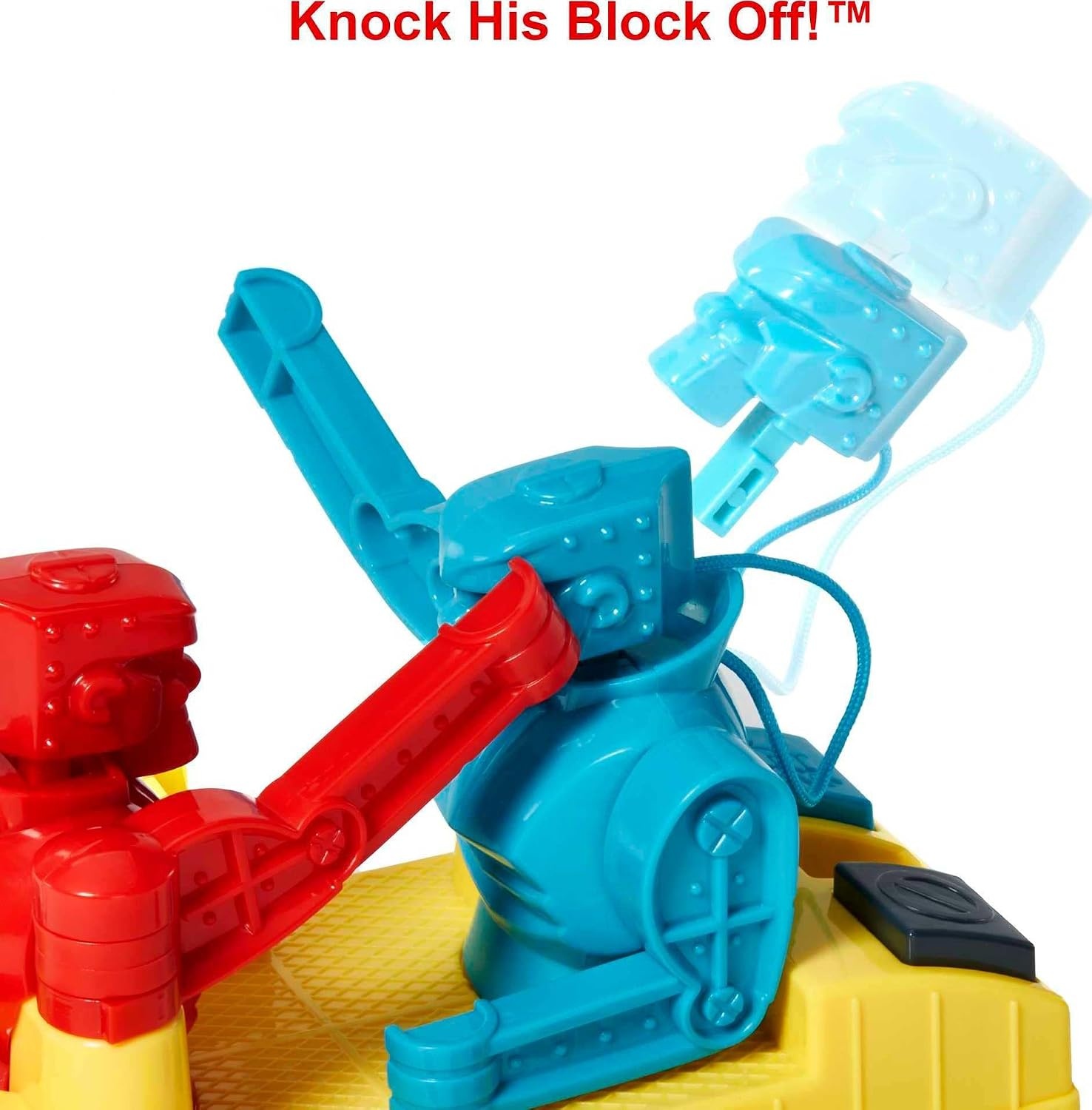 image:imageMattel Games Rock Em Sock Em Robots Kids Game with Red Rocket amp Blue Bomber Fighters