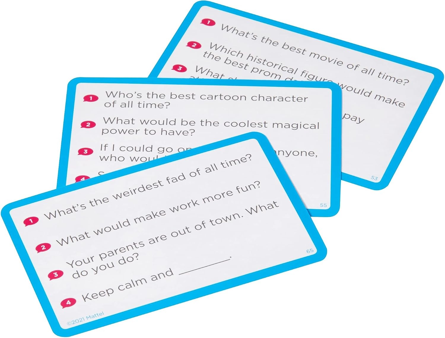 image:imageMattel Games Say Anything Board Game for Teens Adults amp Parties with Question Cards Dry Erase Scoreboard amp More 4 to 8 Players Ages 13 Years amp Older