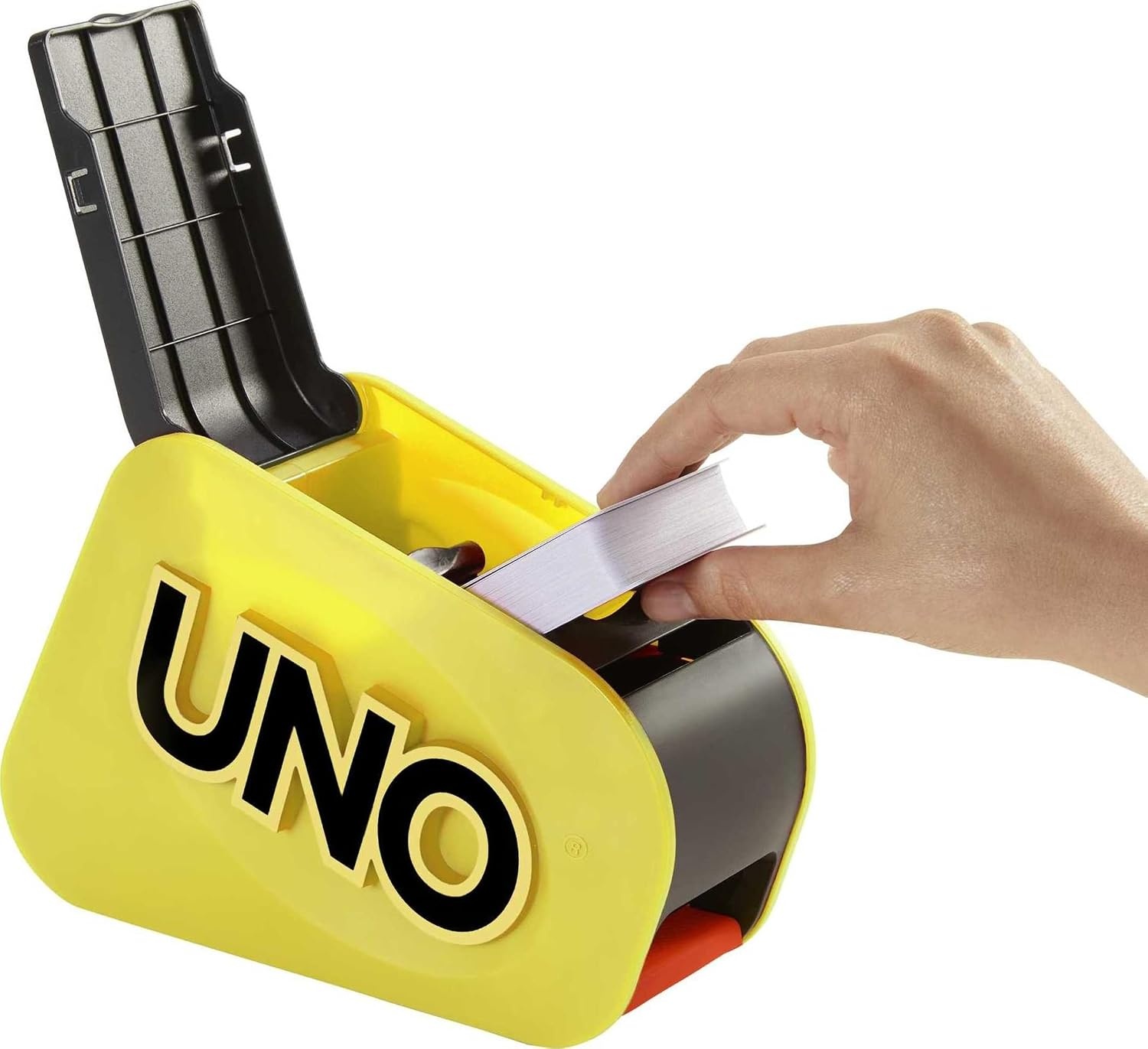 image:imageMattel Games UNO Attack Game Ages 7 210 Players Card Launcher Featuring Lights amp Sounds amp Special Mega Hit Rule for Kids Teens amp Family Game Night Amazon ExclusiveClassic
