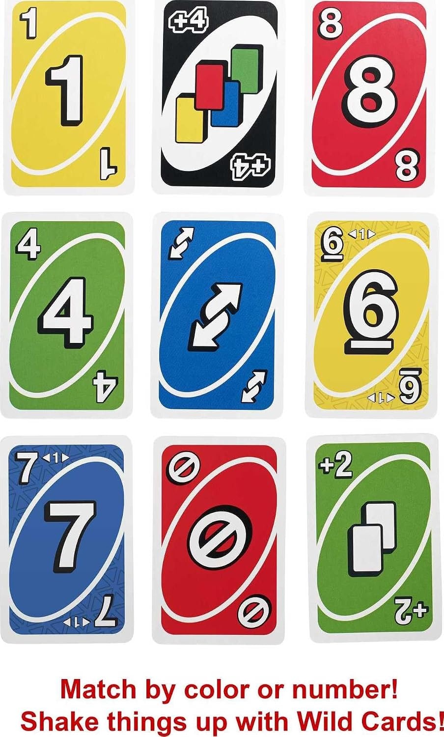 image:imageMattel Games UNO Showdown Supercharged Family Card Game with 112 Cards amp Showdown Supercharged Unit for Ages 7 Years Old amp Up Gift for Kid Family or Adult Game Night Ships in Own Container 112 Cards Showdown Supercharged Unit Ages 7 Years Old amp Up Ships in Own Container