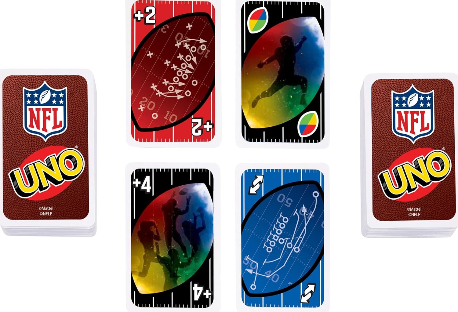 image:imageMattel Games UNO Super Mario Card Game Animated Character Themed Collector Deck 112 Cards with Character Images Gift for Kids Ages 7 Years Old amp UpUNO NFL