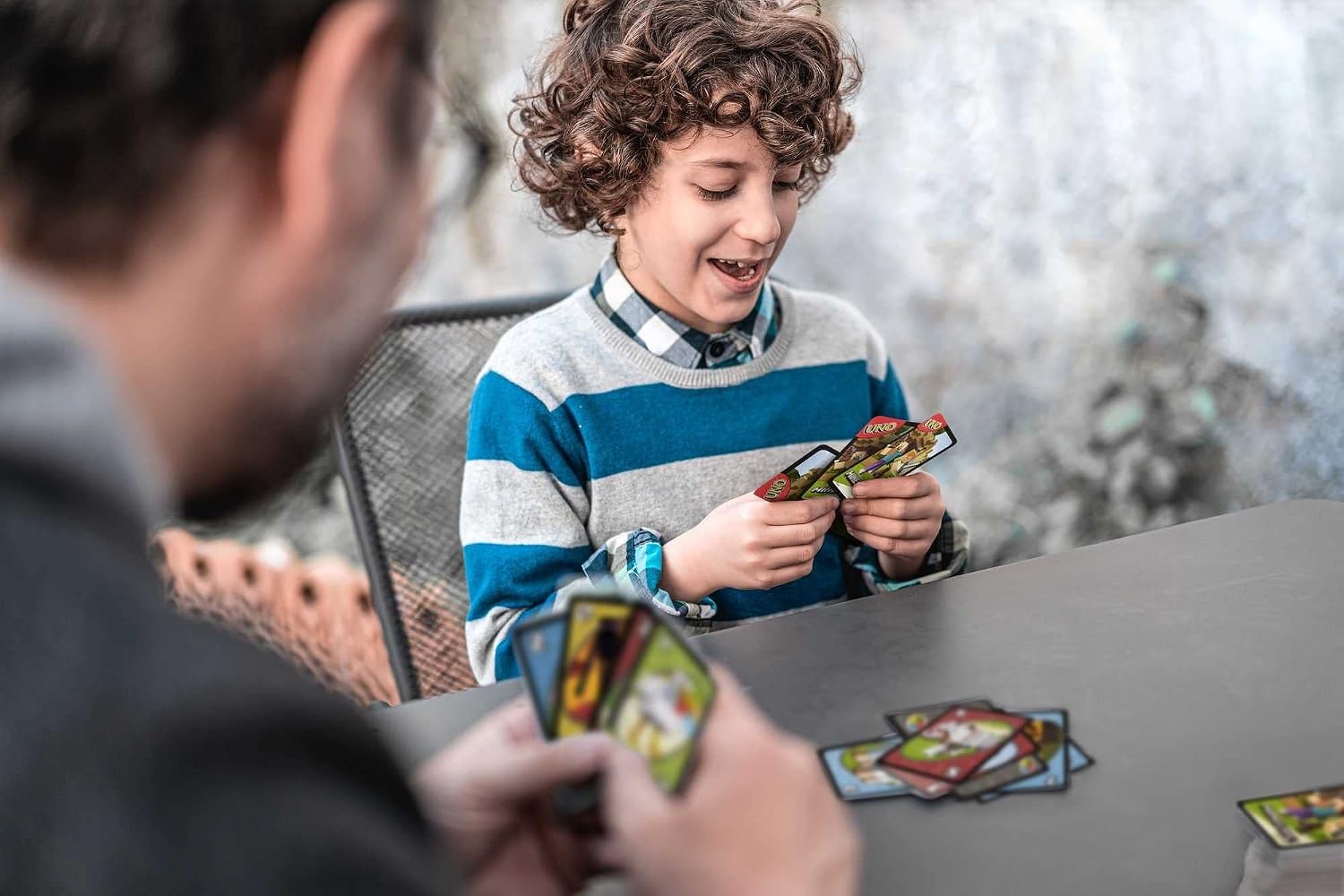 image:imageMattel Games UNO Super Mario Card Game Animated Character Themed Collector Deck 112 Cards with Character Images Gift for Kids Ages 7 Years Old amp UpUNO Minecraft