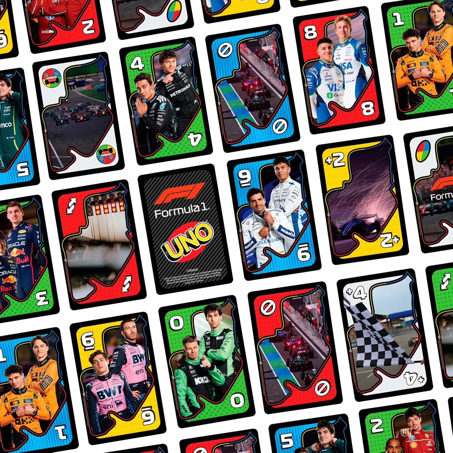 image:imageMattel Games UNO Super Mario Card Game Animated Character Themed Collector Deck 112 Cards with Character Images Gift for Kids Ages 7 Years Old amp UpUNO F1