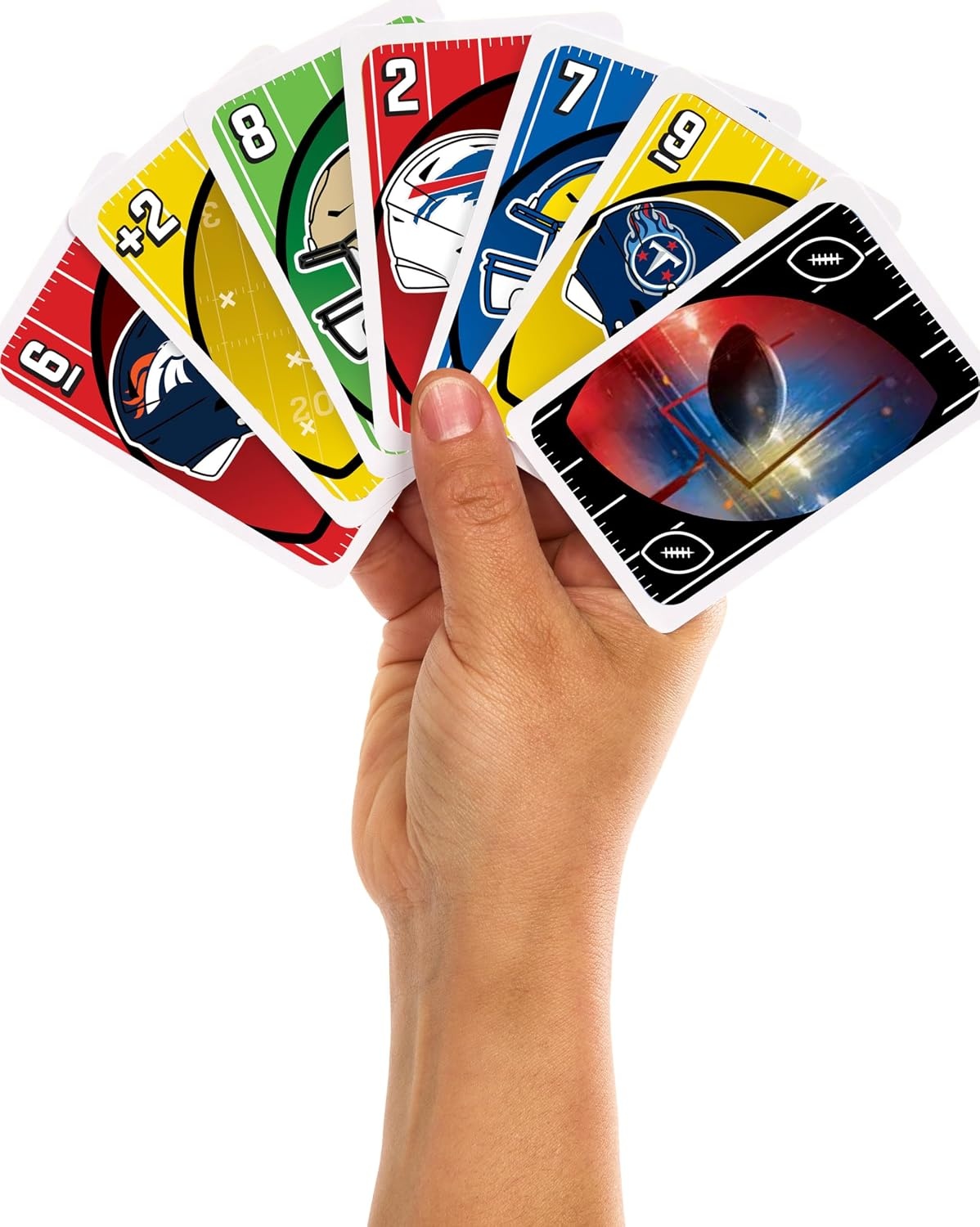 image:imageMattel Games UNO Super Mario Card Game Animated Character Themed Collector Deck 112 Cards with Character Images Gift for Kids Ages 7 Years Old amp UpUNO NFL