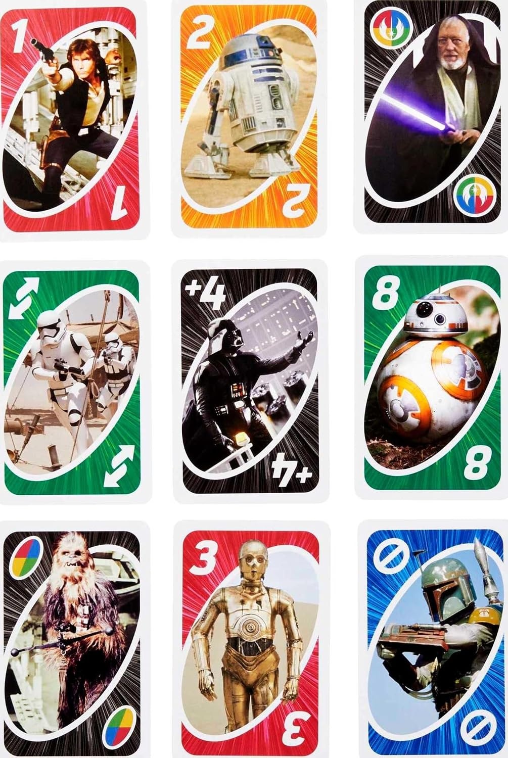 image:imageMattel Games UNO Super Mario Card Game Animated Character Themed Collector Deck 112 Cards with Character Images Gift for Kids Ages 7 Years Old amp UpUNO Star Wars