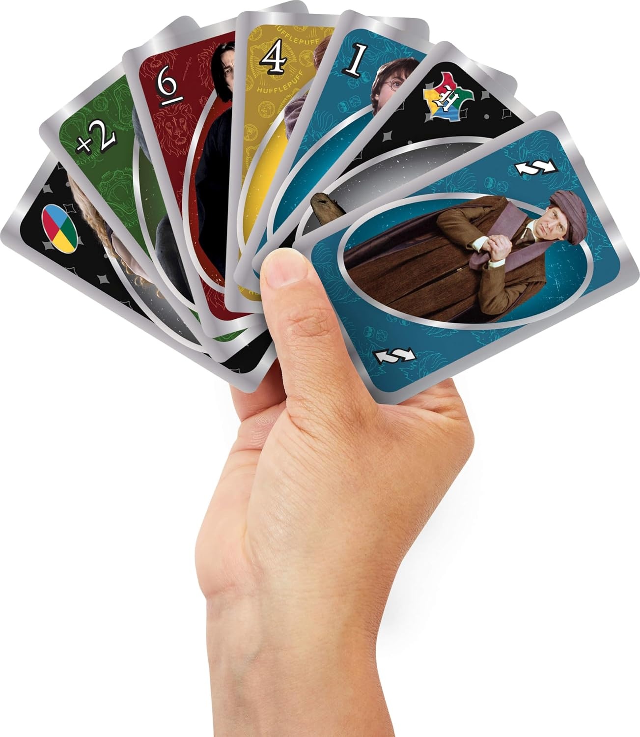image:imageMattel Games UNO Super Mario Card Game Animated Character Themed Collector Deck 112 Cards with Character Images Gift for Kids Ages 7 Years Old amp UpUNO Harry Potter Tin