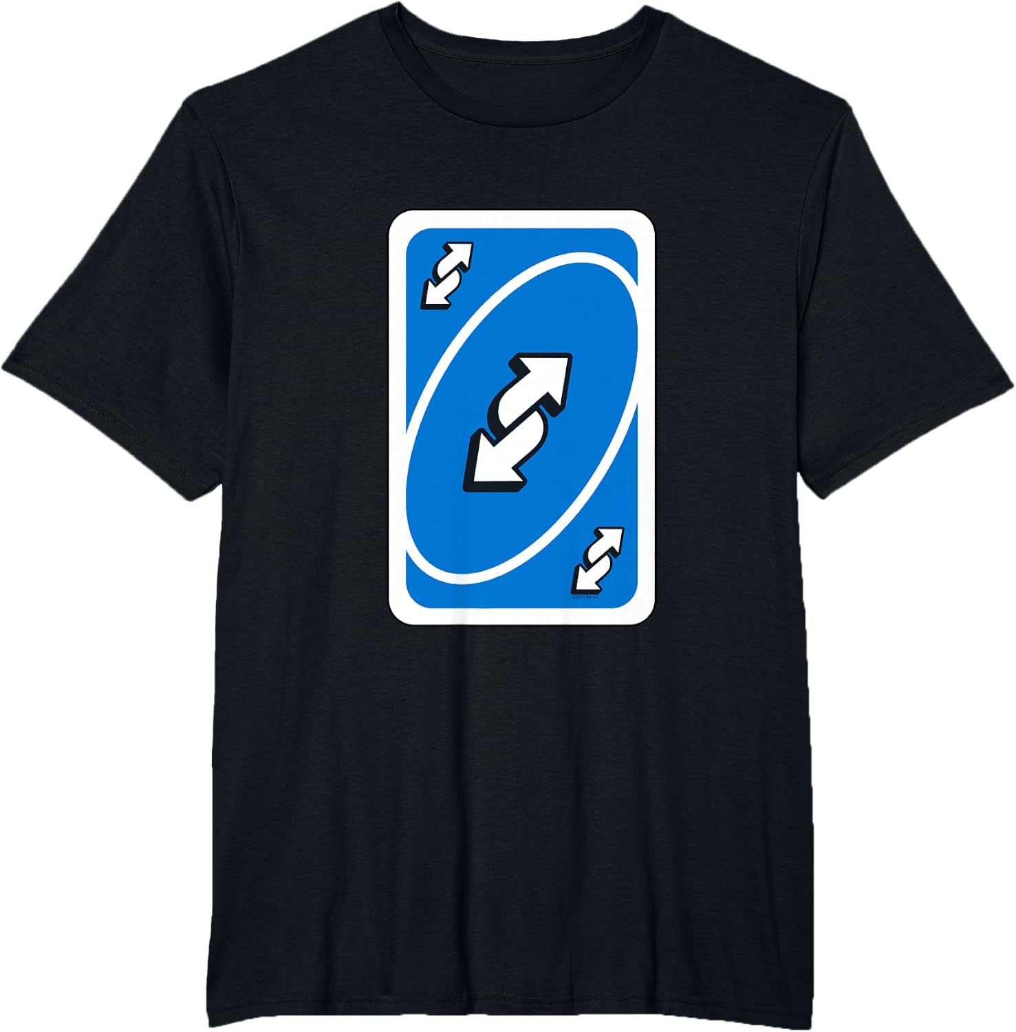 image:imageUNO Blue Reverse TShirtBlack