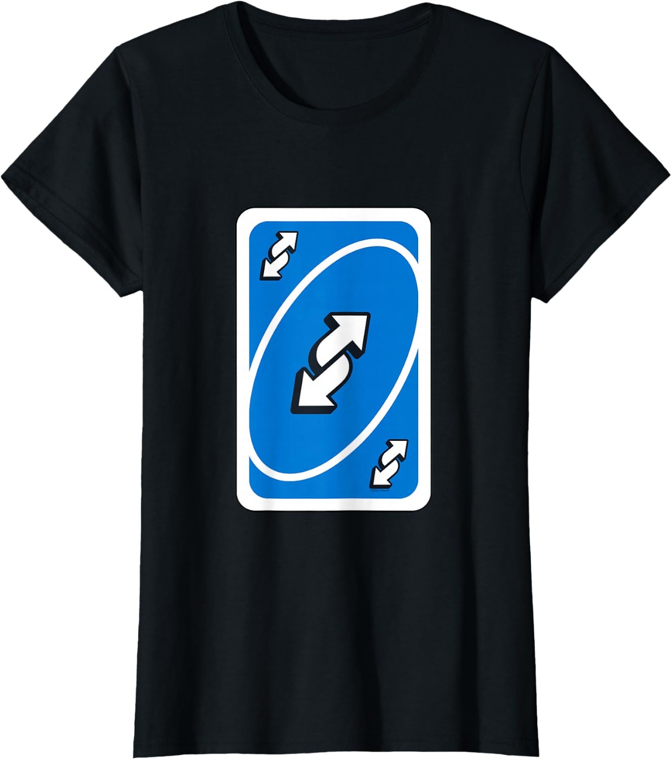 image:imageUNO Blue Reverse TShirtBlack