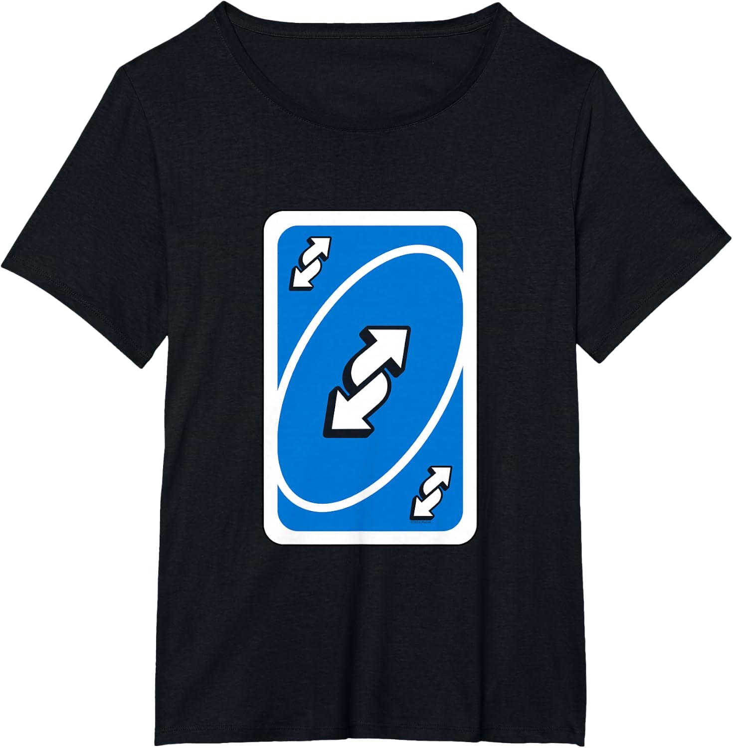 image:imageUNO Blue Reverse TShirtBlack