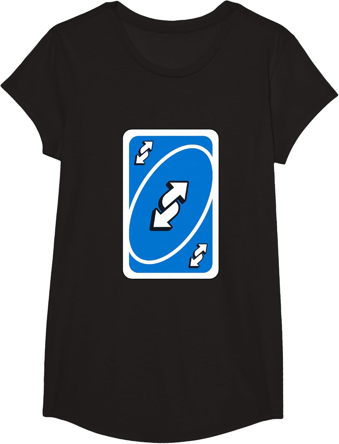 image:imageUNO Blue Reverse TShirtBlack