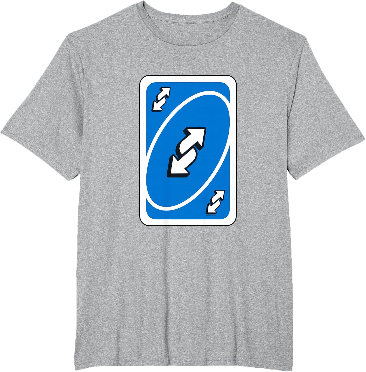 image:imageUNO Blue Reverse TShirtHeather Grey