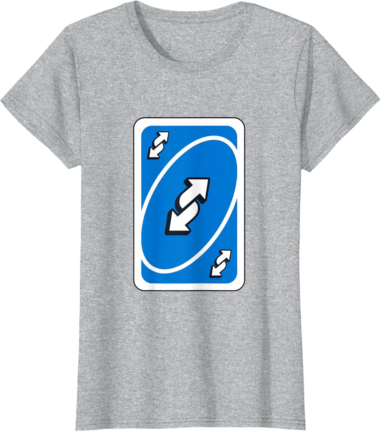 image:imageUNO Blue Reverse TShirtHeather Grey