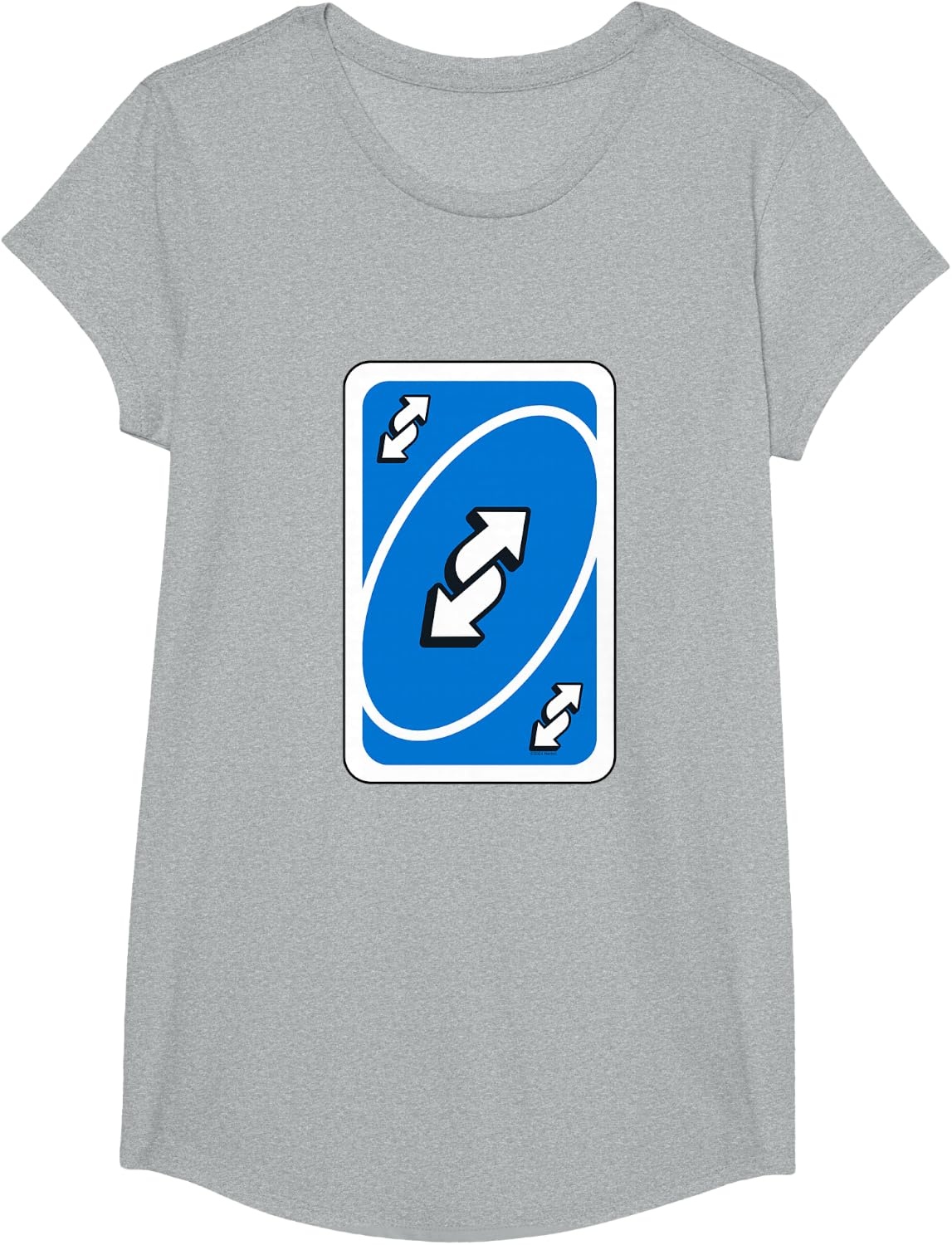 image:imageUNO Blue Reverse TShirtHeather Grey