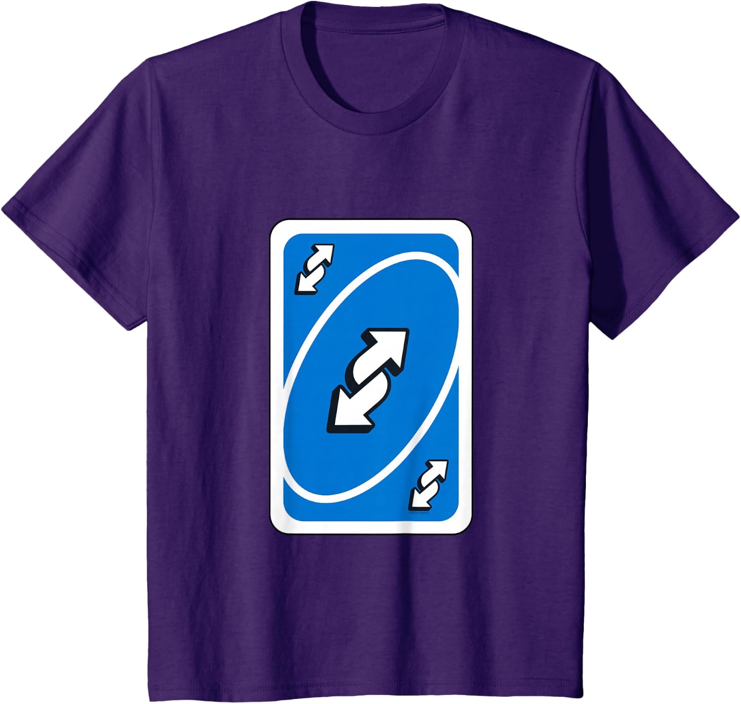 image:imageUNO Blue Reverse TShirtPurple