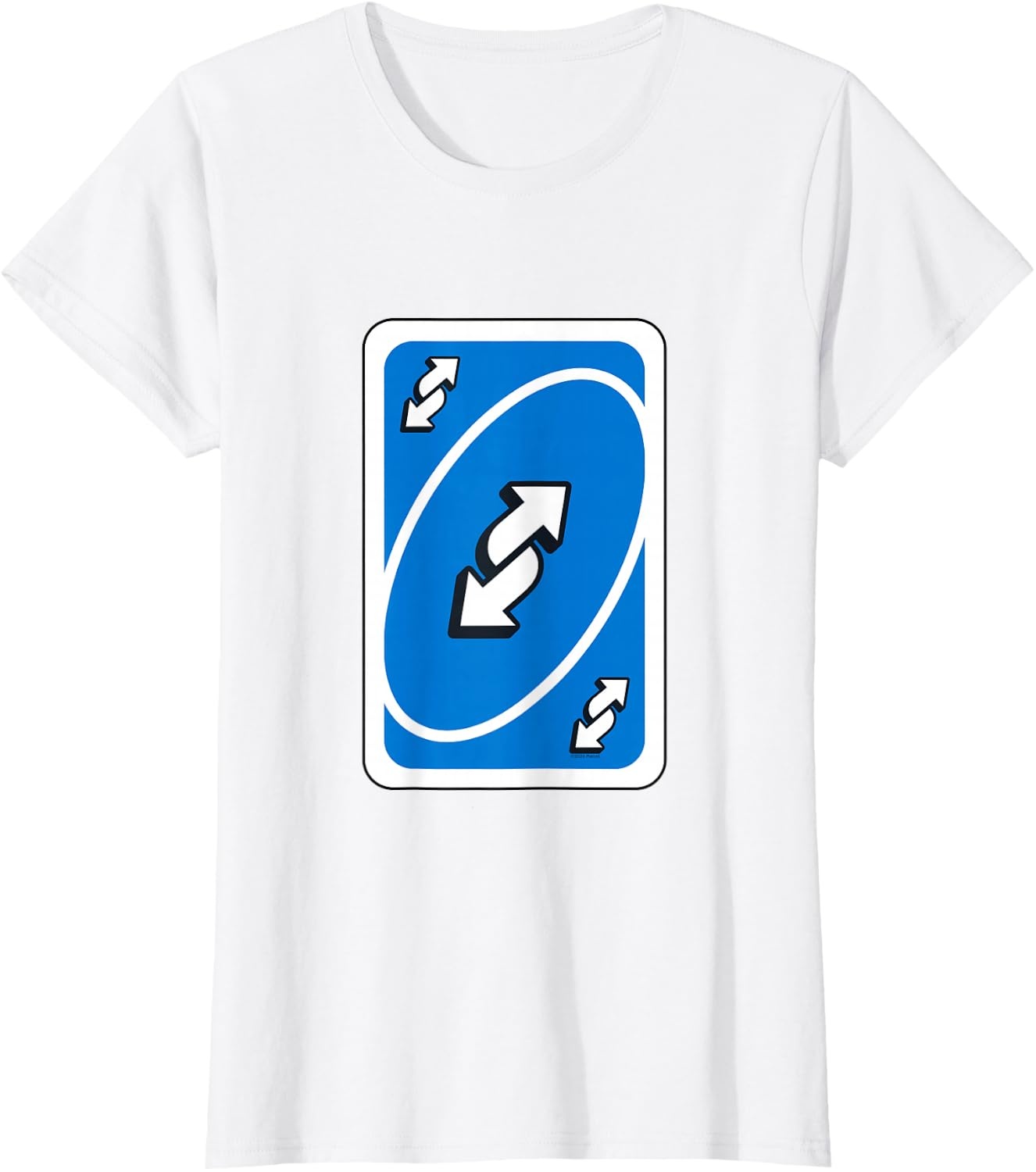 image:imageUNO Blue Reverse TShirtWhite