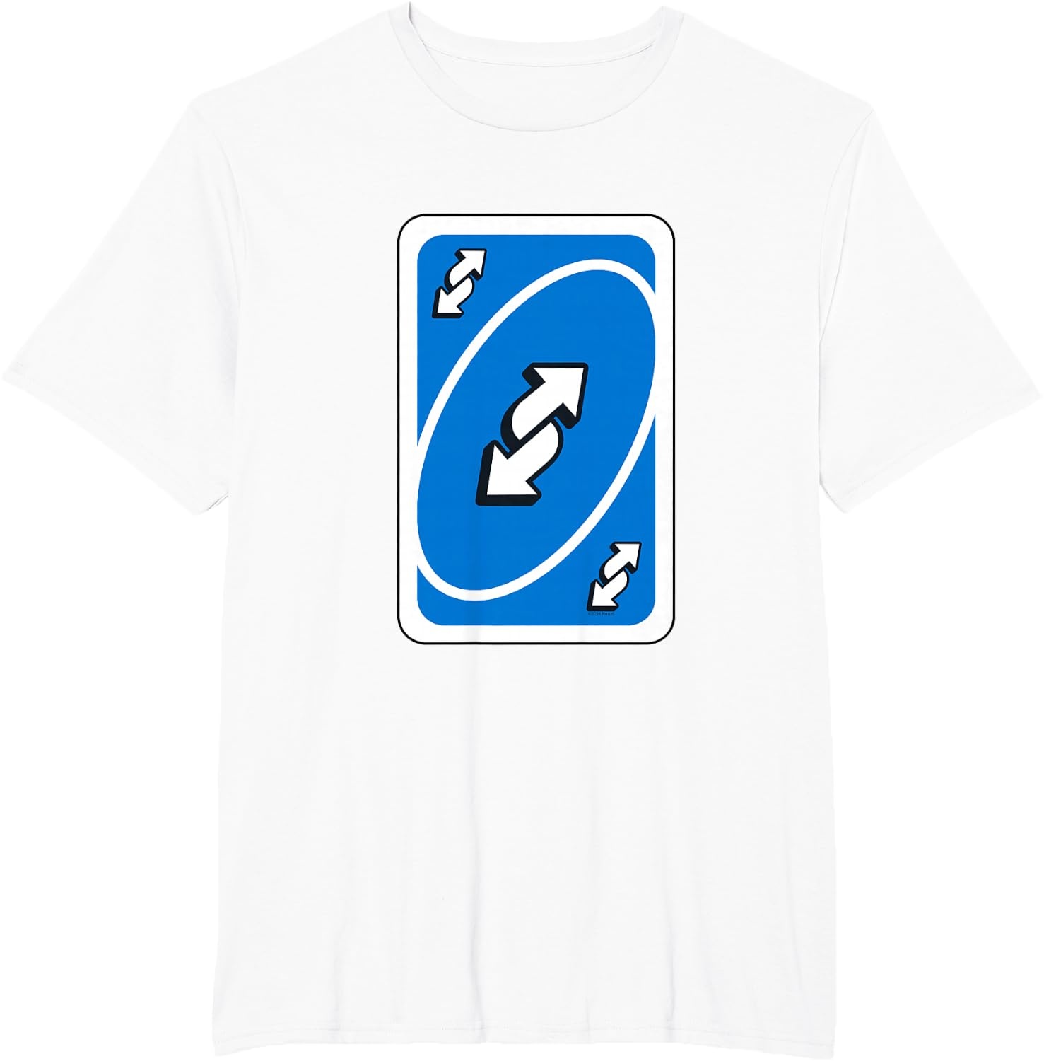 image:imageUNO Blue Reverse TShirtWhite