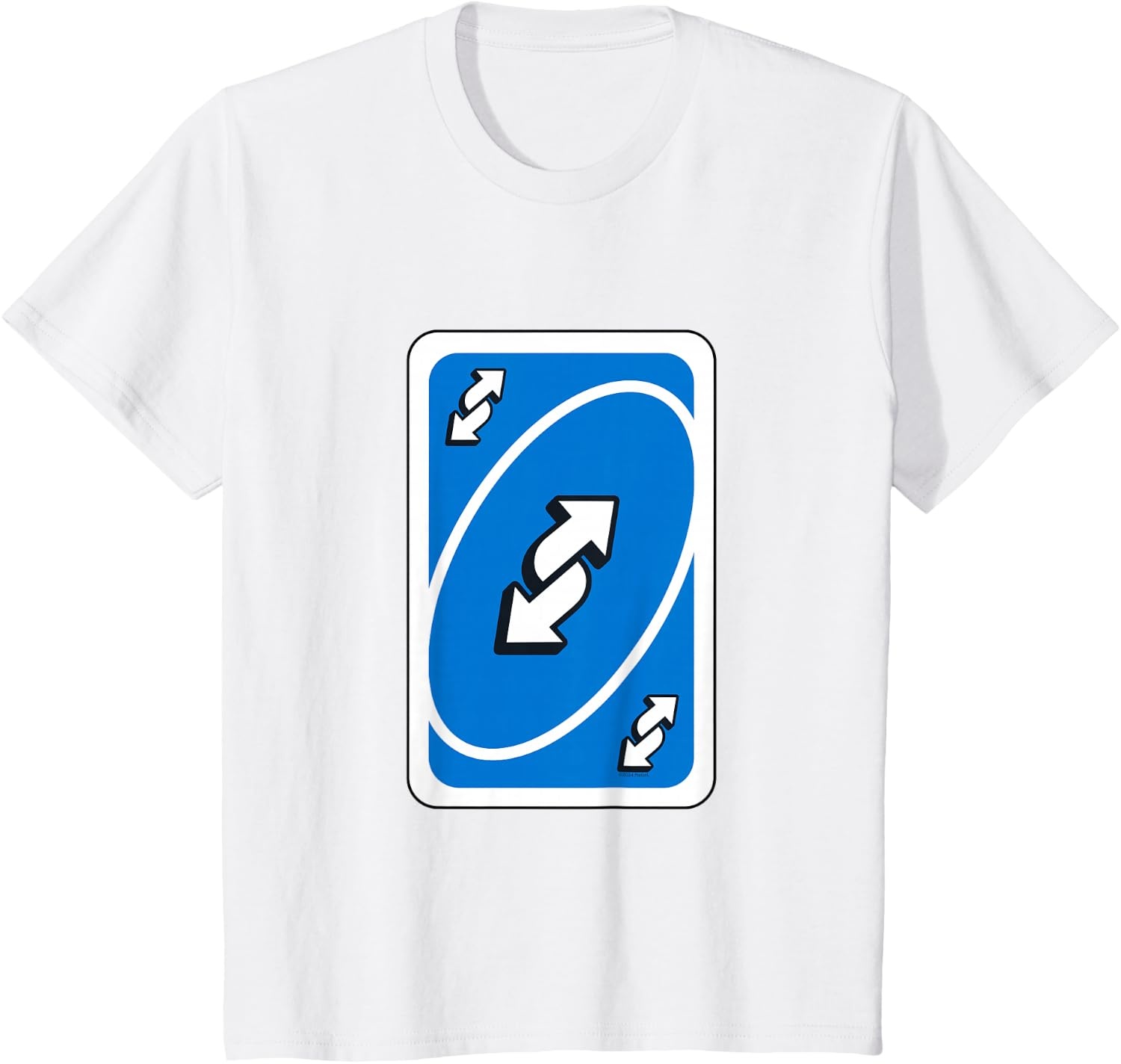 image:imageUNO Blue Reverse TShirtWhite