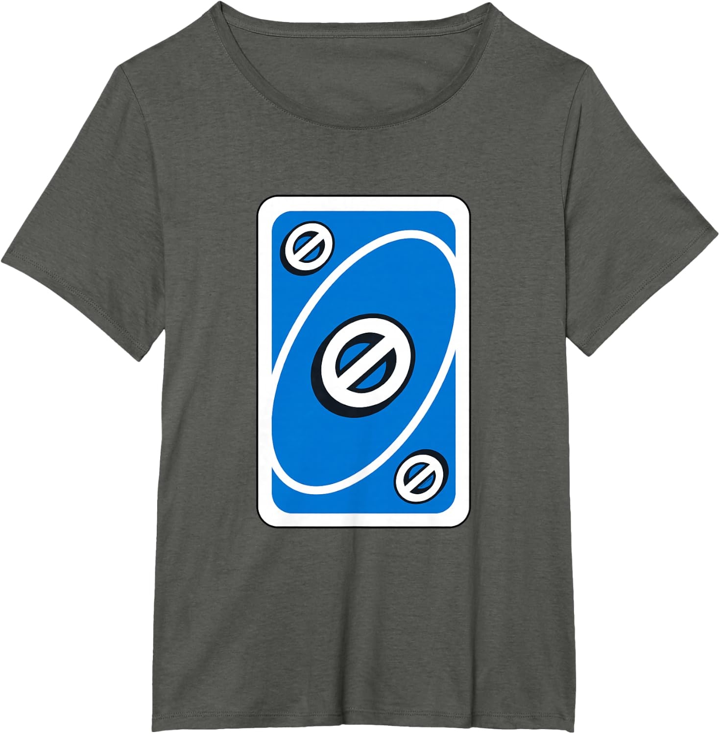 image:imageUNO Blue Skip TShirtAsphalt Grey