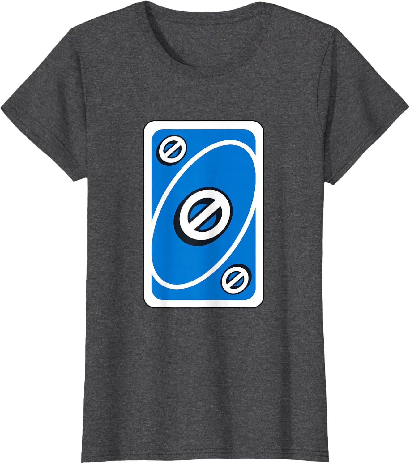 image:imageUNO Blue Skip TShirtDark Heather Grey