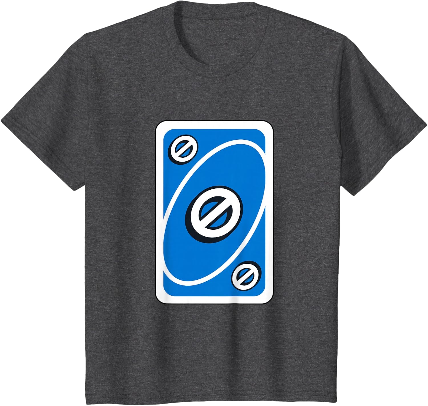image:imageUNO Blue Skip TShirtDark Heather Grey