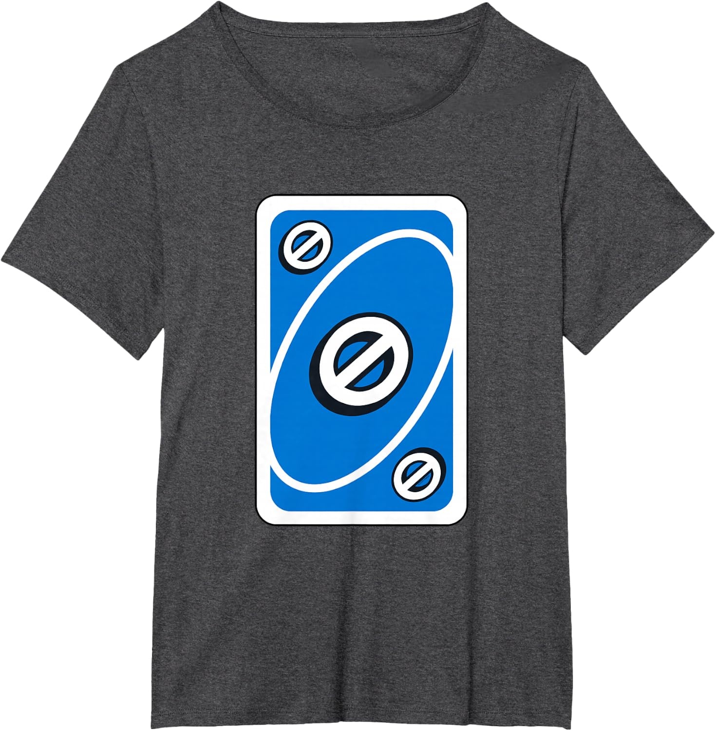 image:imageUNO Blue Skip TShirtDark Heather Grey