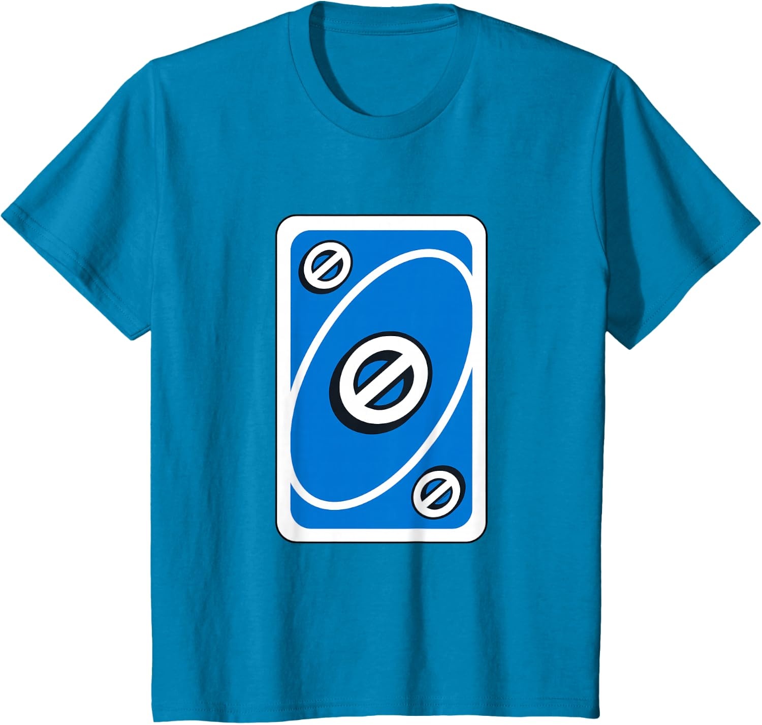 image:imageUNO Blue Skip TShirtSapphire Blue