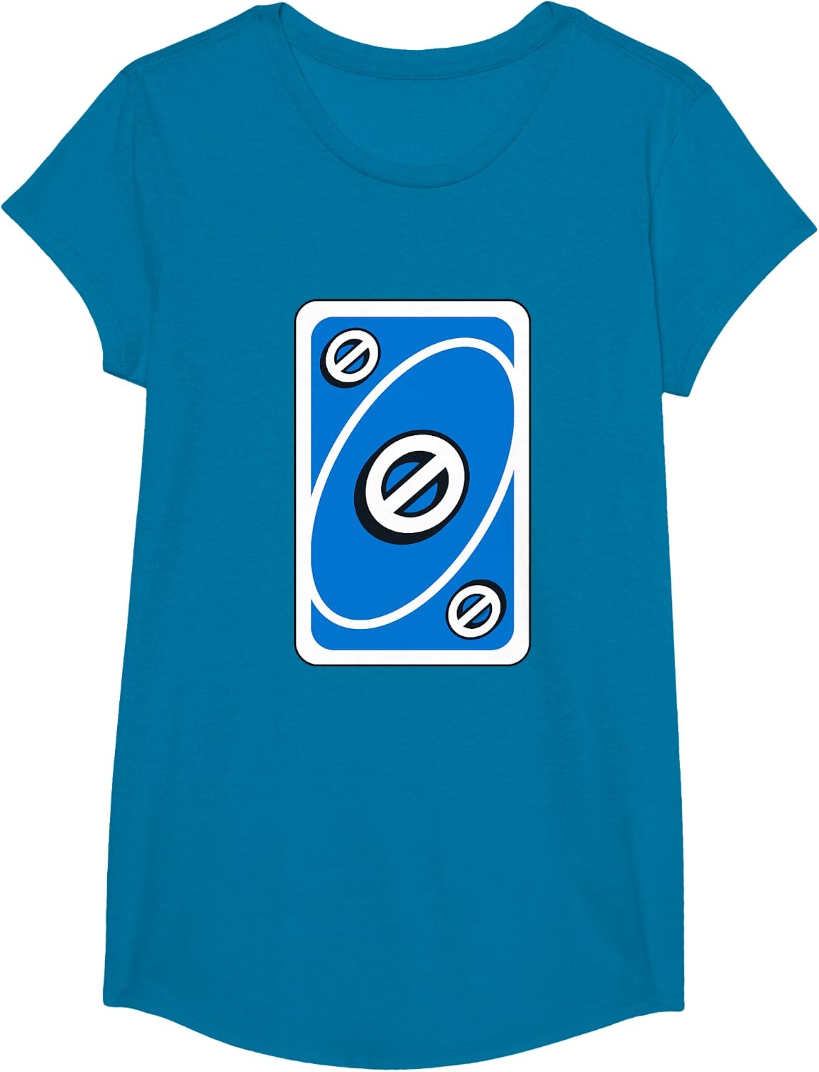 image:imageUNO Blue Skip TShirtSapphire Blue