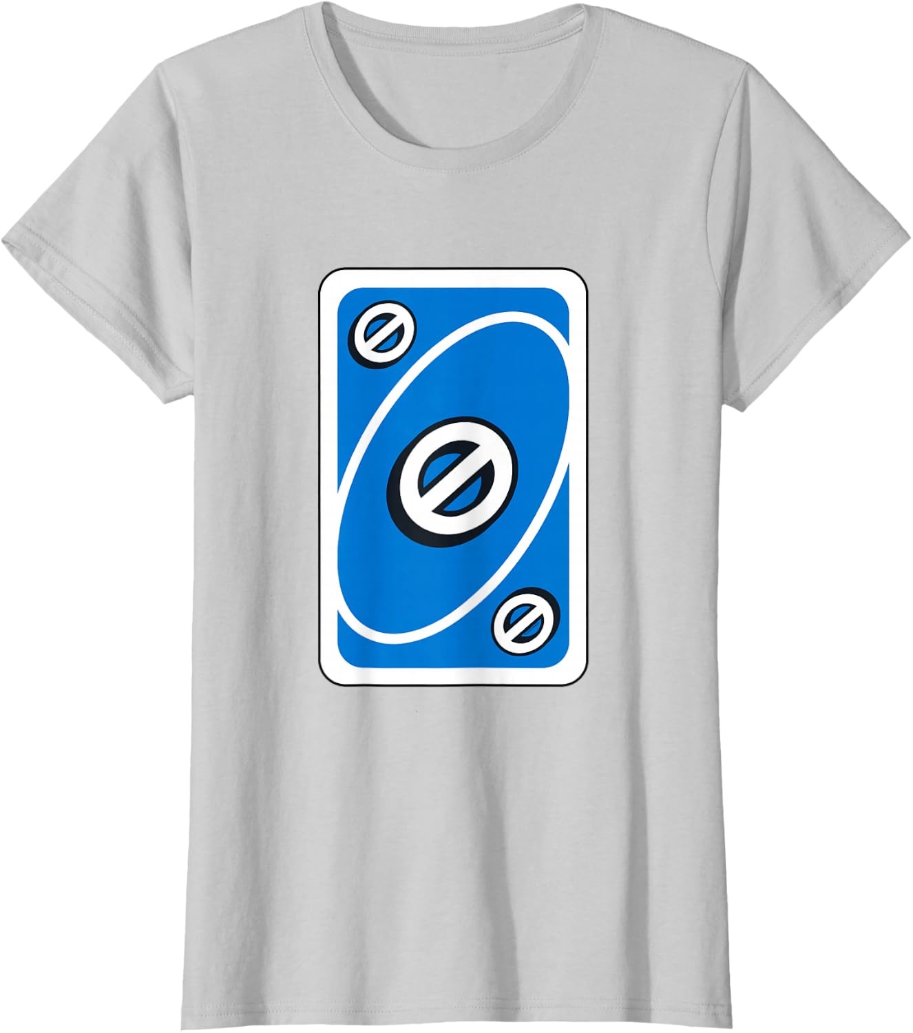 image:imageUNO Blue Skip TShirtSilver Grey