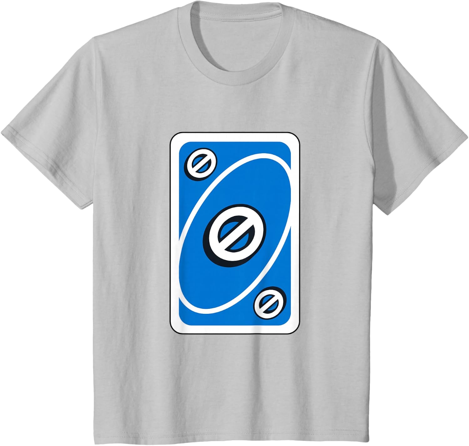 image:imageUNO Blue Skip TShirtSilver Grey