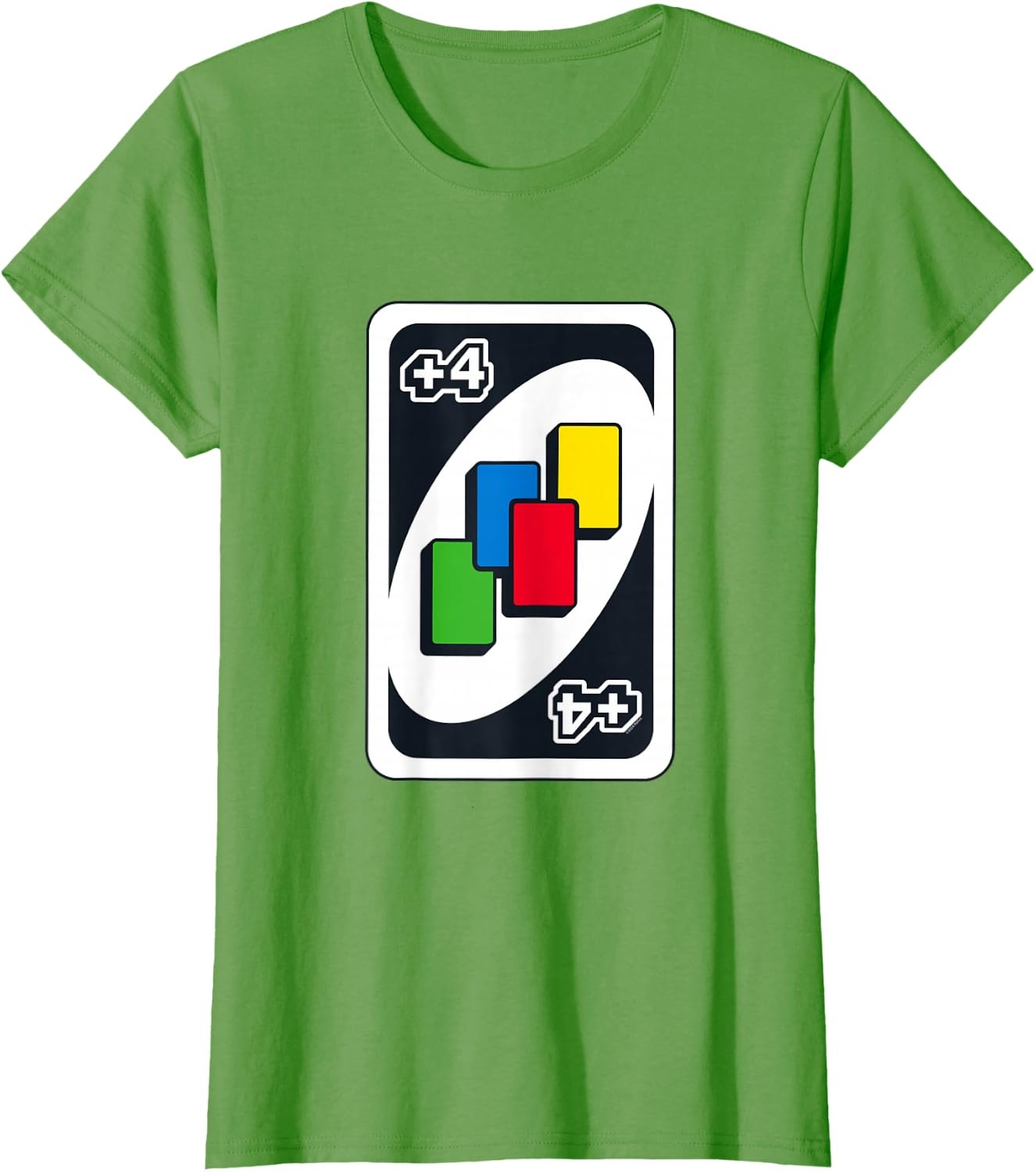 image:imageUNO Draw Four TShirtGrass Green
