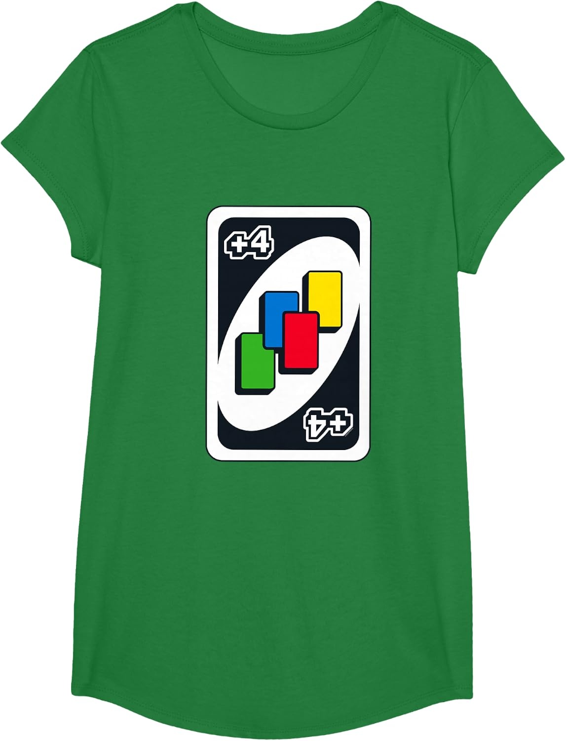 image:imageUNO Draw Four TShirtKelly Green