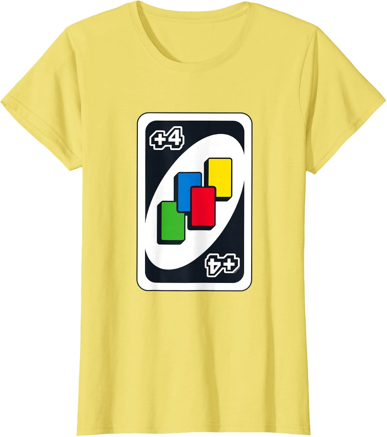 image:imageUNO Draw Four TShirtLemon Yellow