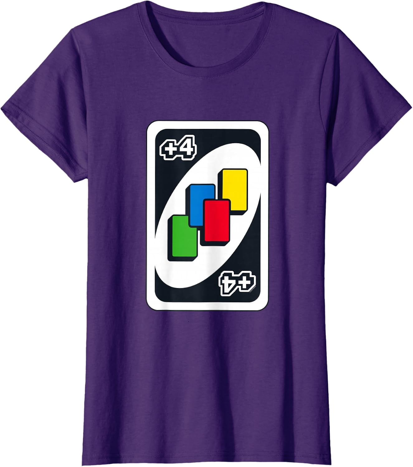 image:imageUNO Draw Four TShirtPurple