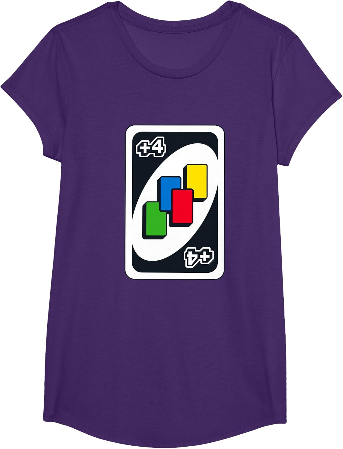 image:imageUNO Draw Four TShirtPurple