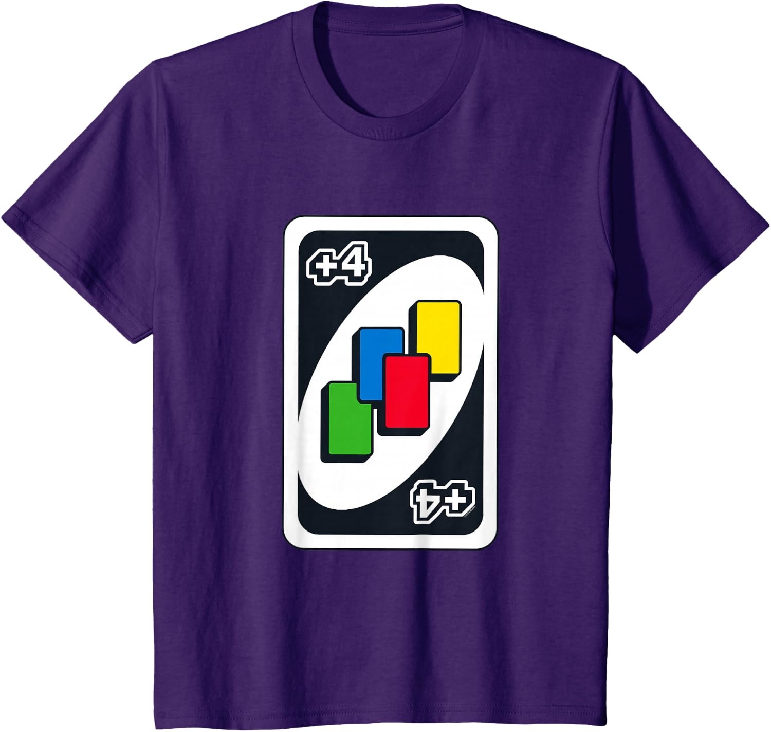 image:imageUNO Draw Four TShirtPurple