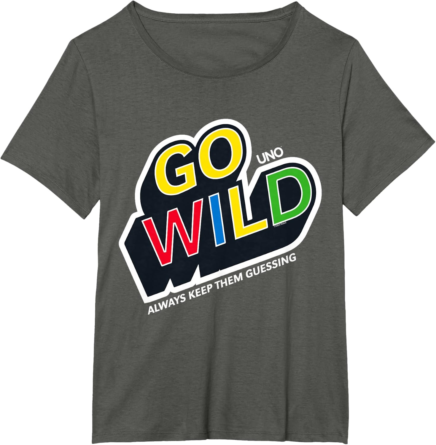 image:imageUNO Go Wild TShirtAsphalt Grey