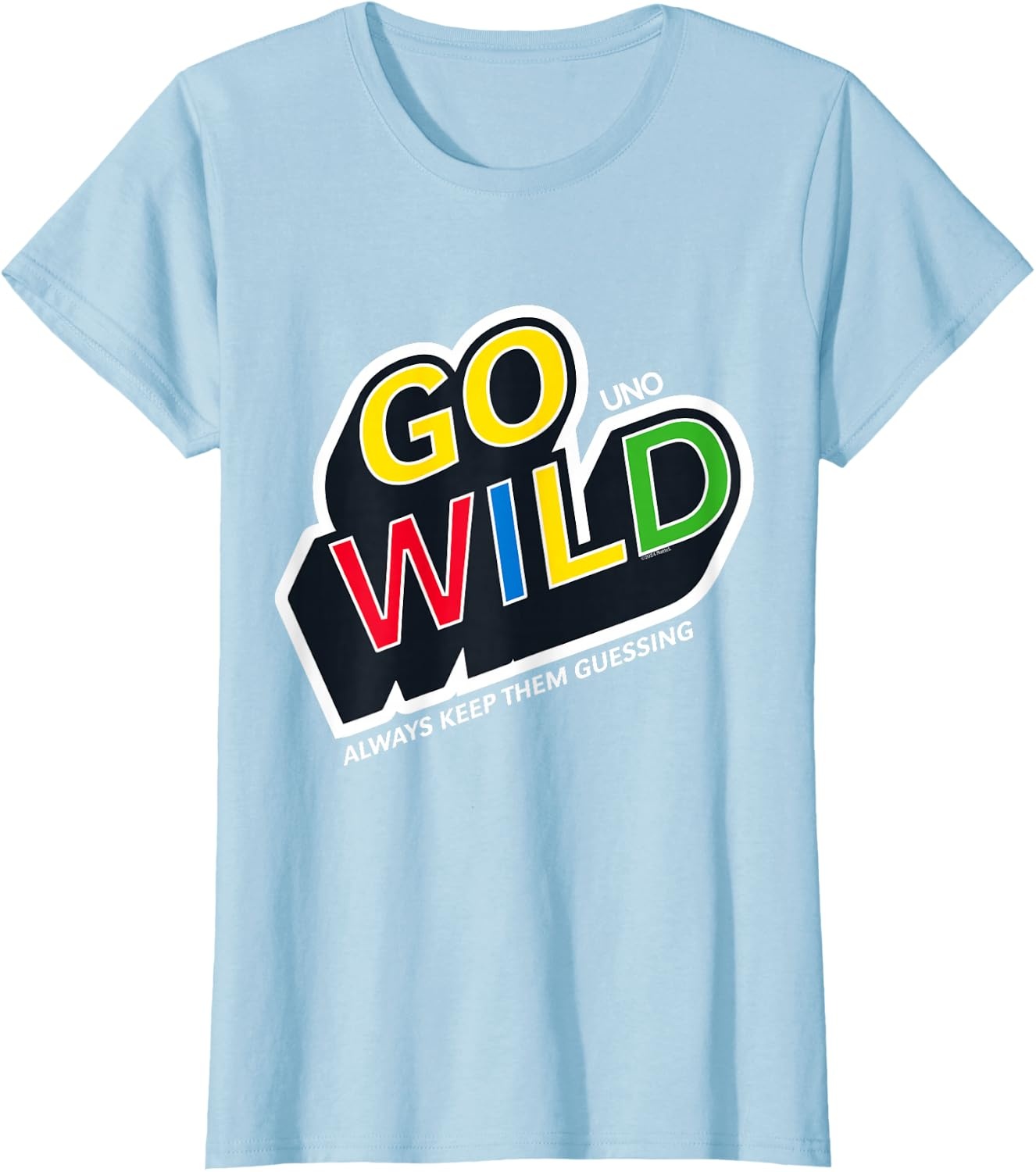 image:imageUNO Go Wild TShirtBaby Blue