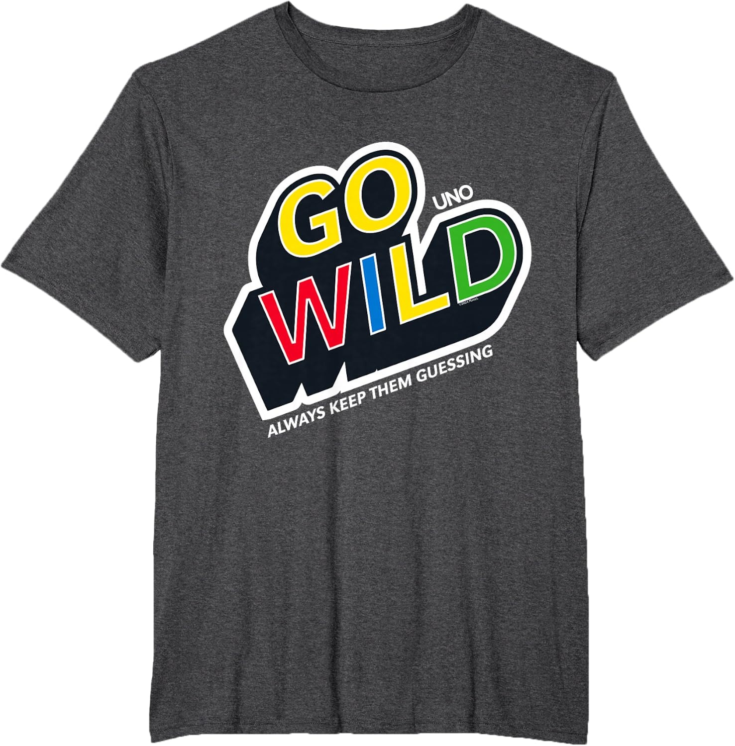 image:imageUNO Go Wild TShirtDark Heather Grey