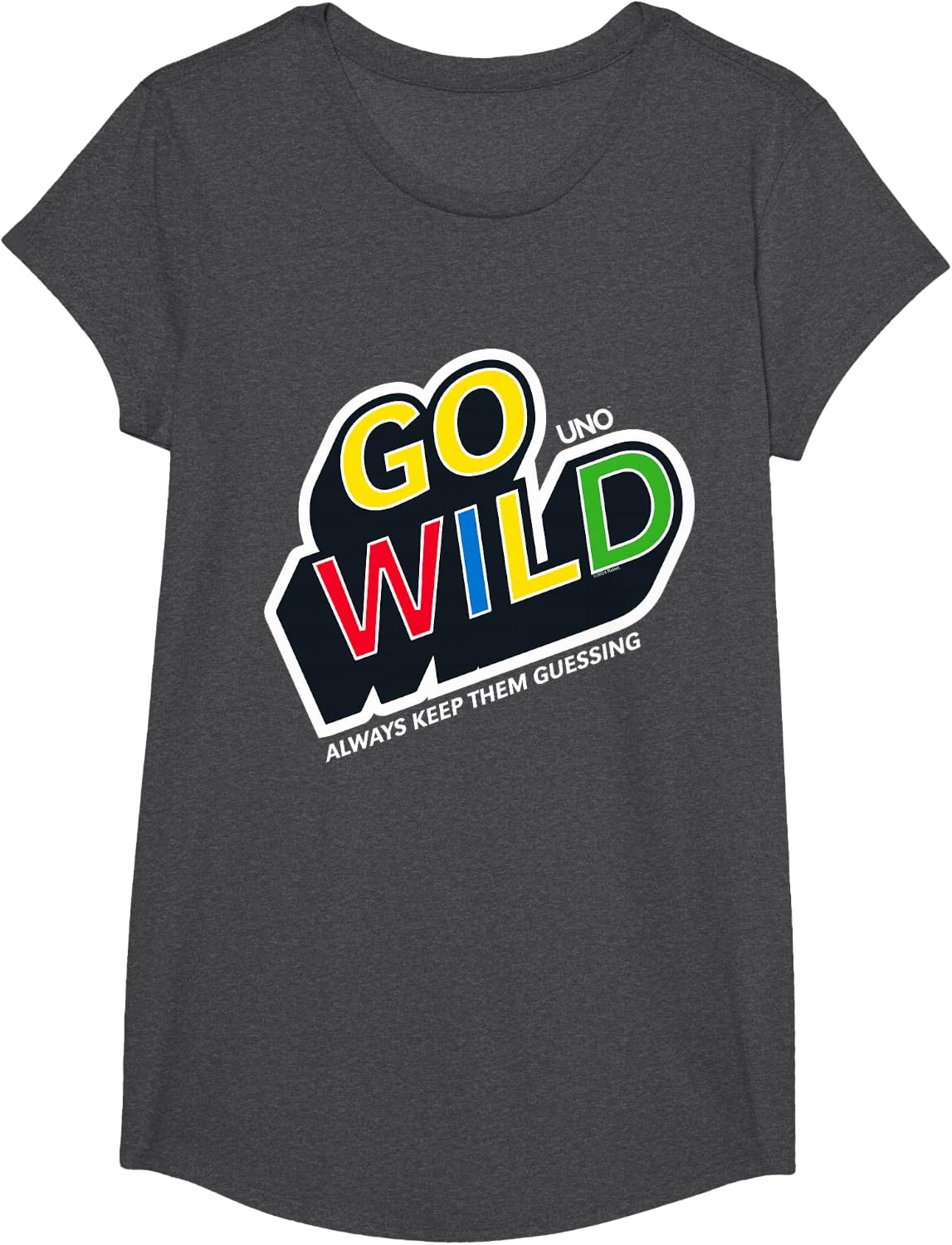 image:imageUNO Go Wild TShirtDark Heather Grey