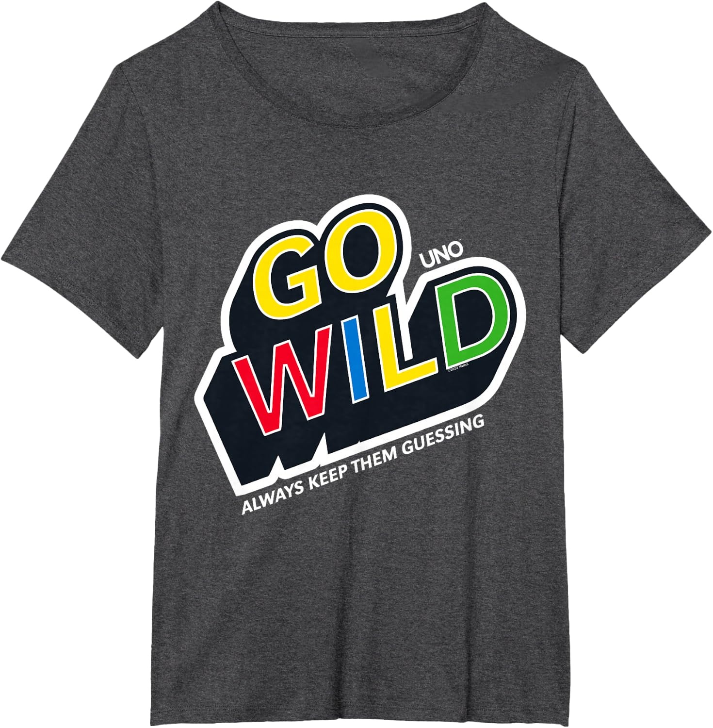 image:imageUNO Go Wild TShirtDark Heather Grey