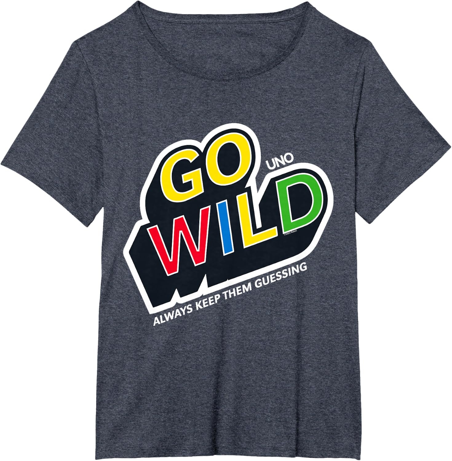 image:imageUNO Go Wild TShirtHeather Blue