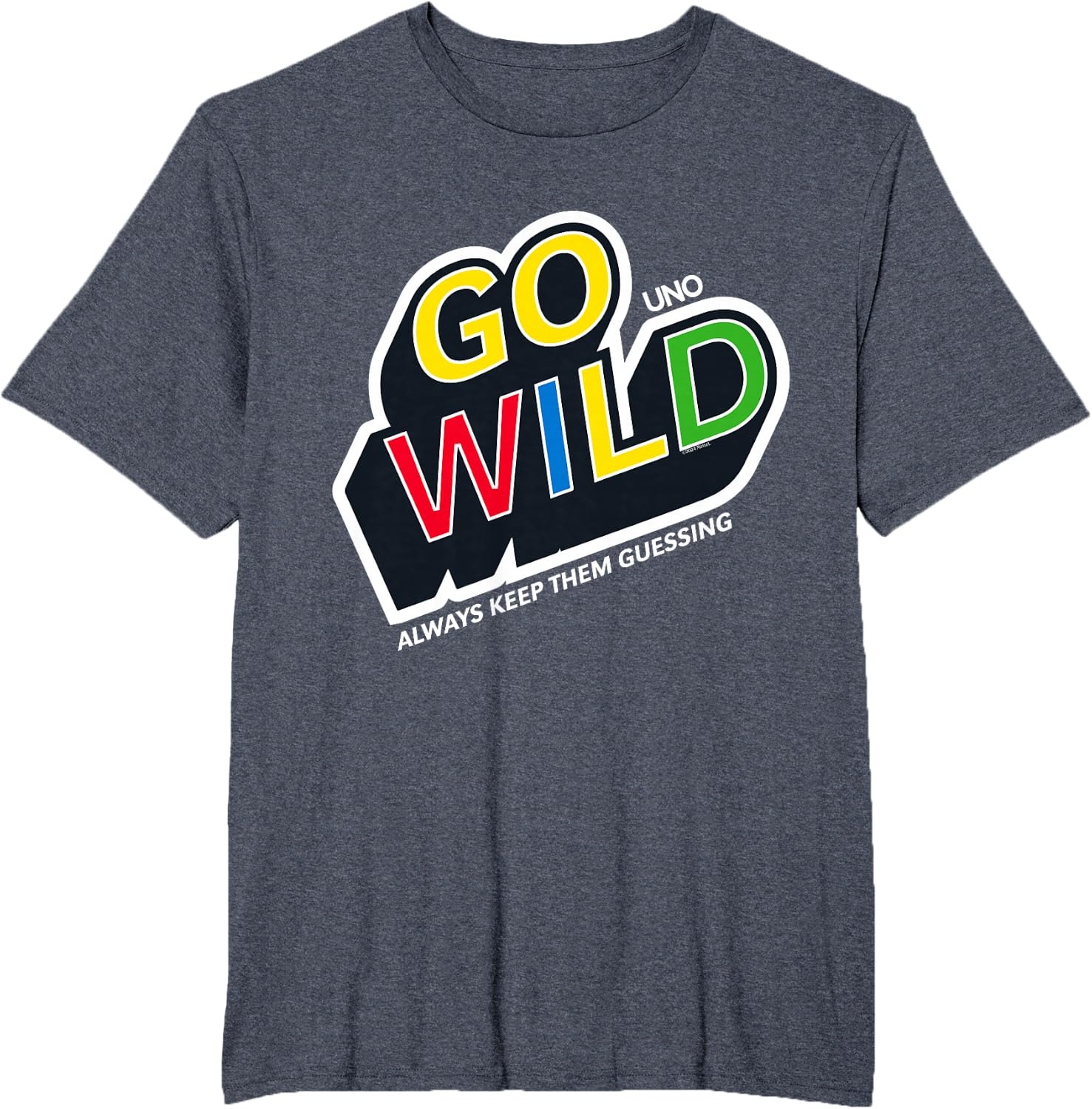 image:imageUNO Go Wild TShirtHeather Blue