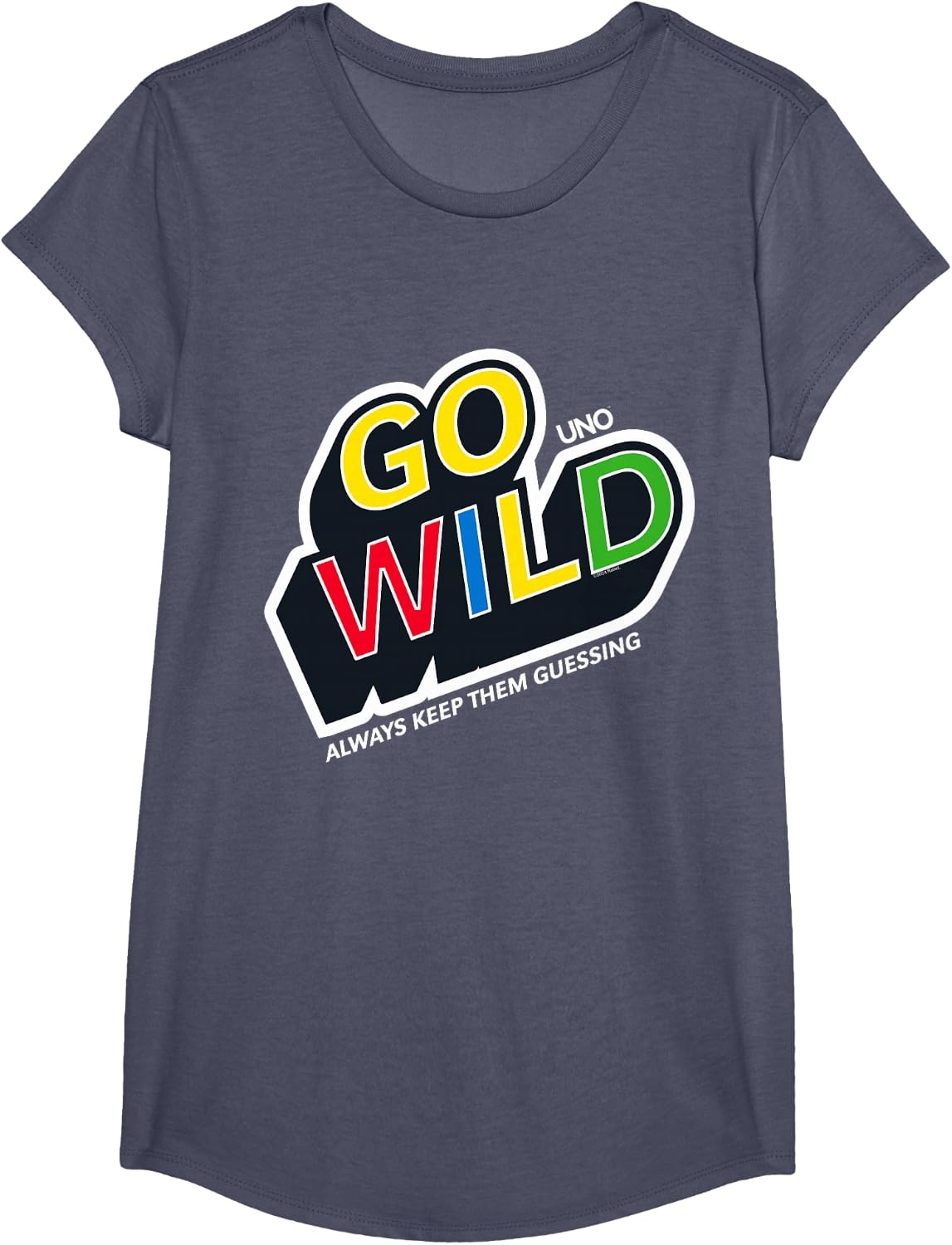 image:imageUNO Go Wild TShirtHeather Blue