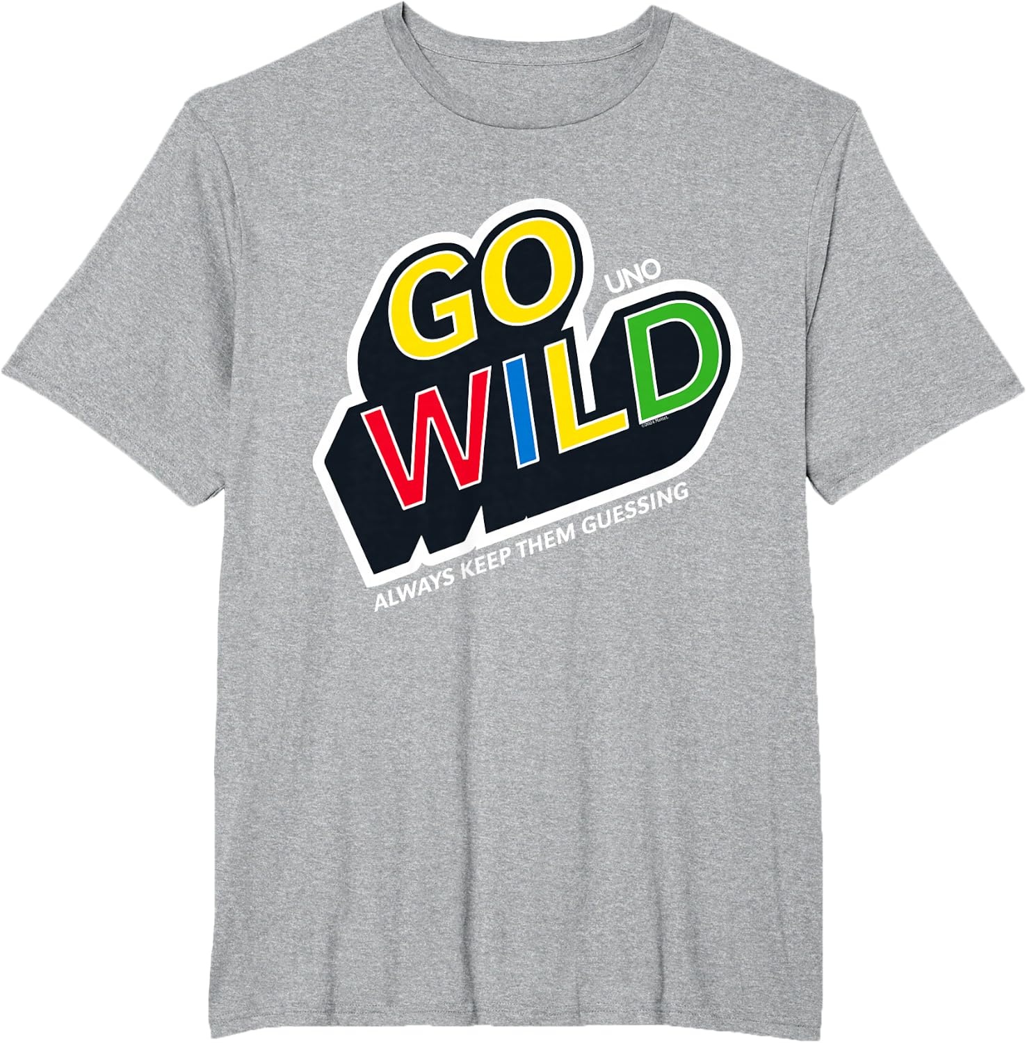 image:imageUNO Go Wild TShirtHeather Grey