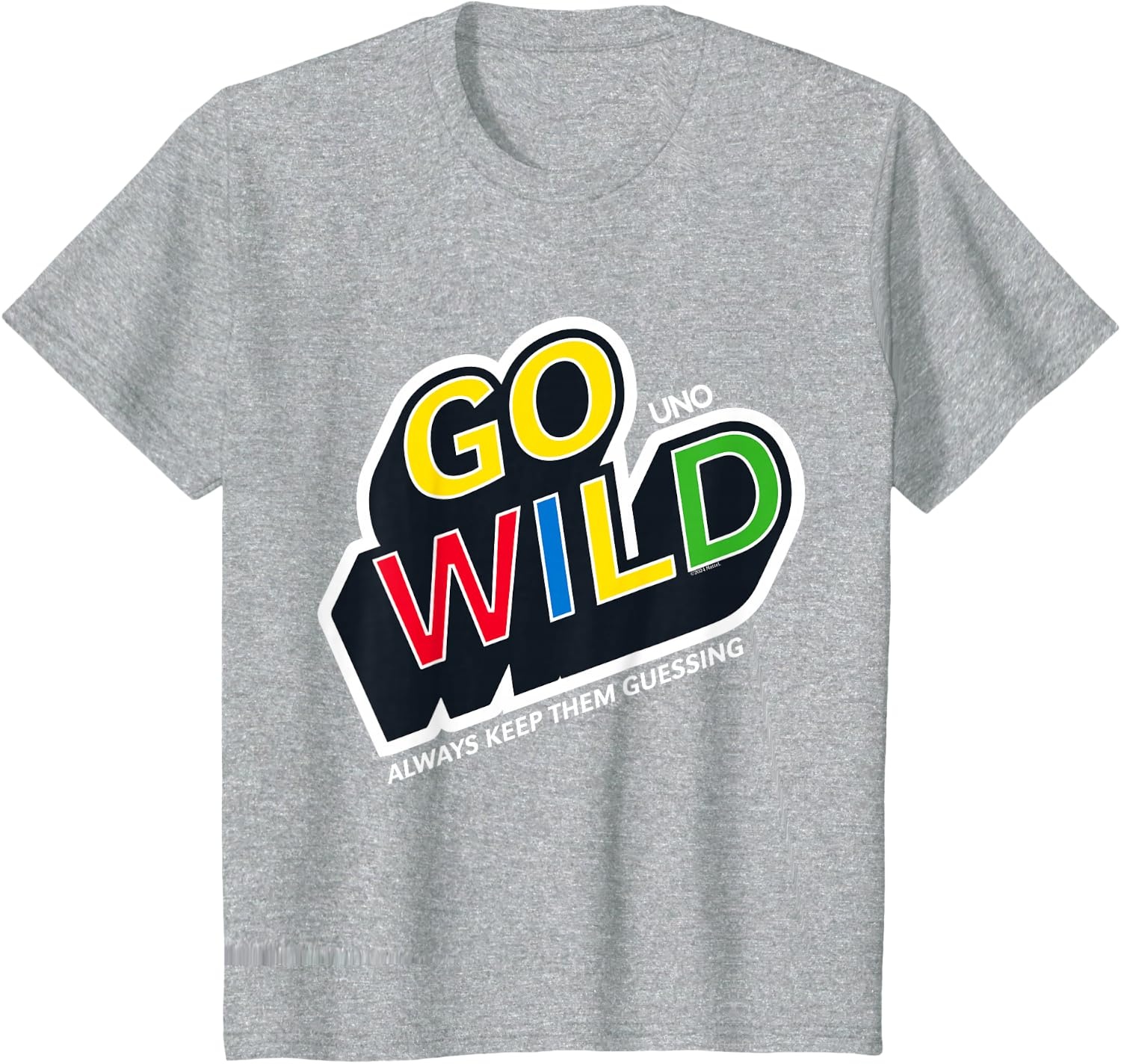 image:imageUNO Go Wild TShirtHeather Grey