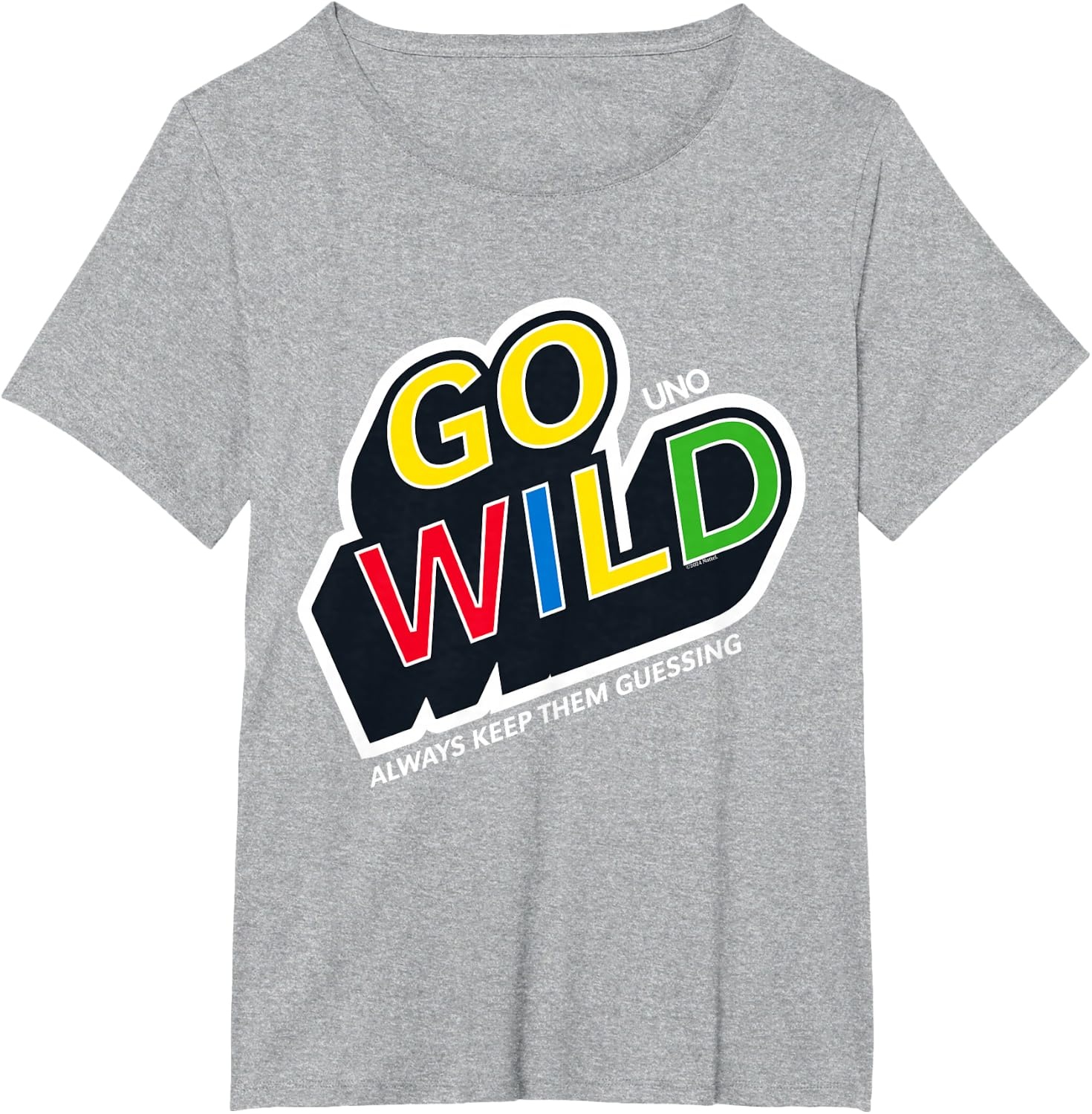 image:imageUNO Go Wild TShirtHeather Grey